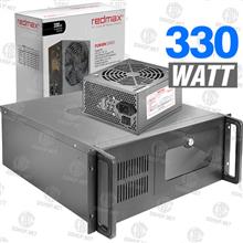 کیس رکمونت 4یونیت عمق 45cm به همراه پاور 330W ردمکس دی اس ای D450+SP330W